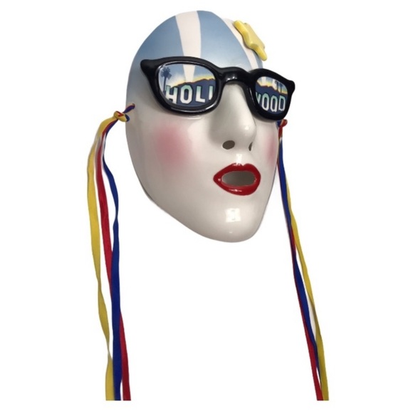 Vintage Vandor Hollywood Wall Mask Retro 1984 Japan - Picture 9 of 16